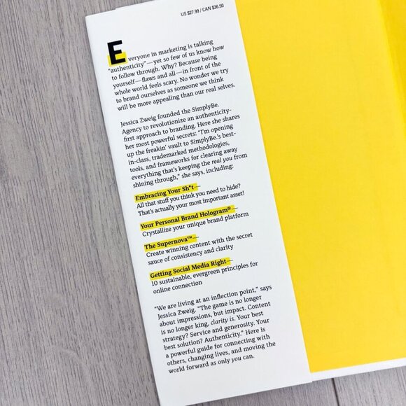 Jessica Zweig Womens Be. Self-Worth & Business Growth Book - Picture 4 of 4